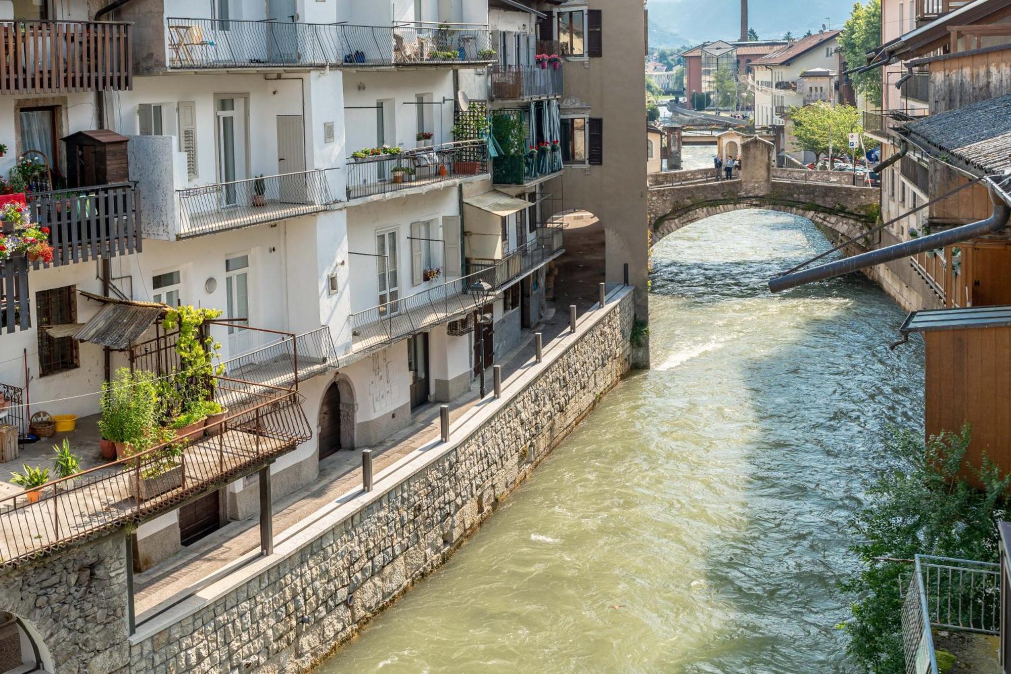 Luxury 2Br W/ River Castle View In Borgo Valsugana Leilighet Eksteriør bilde