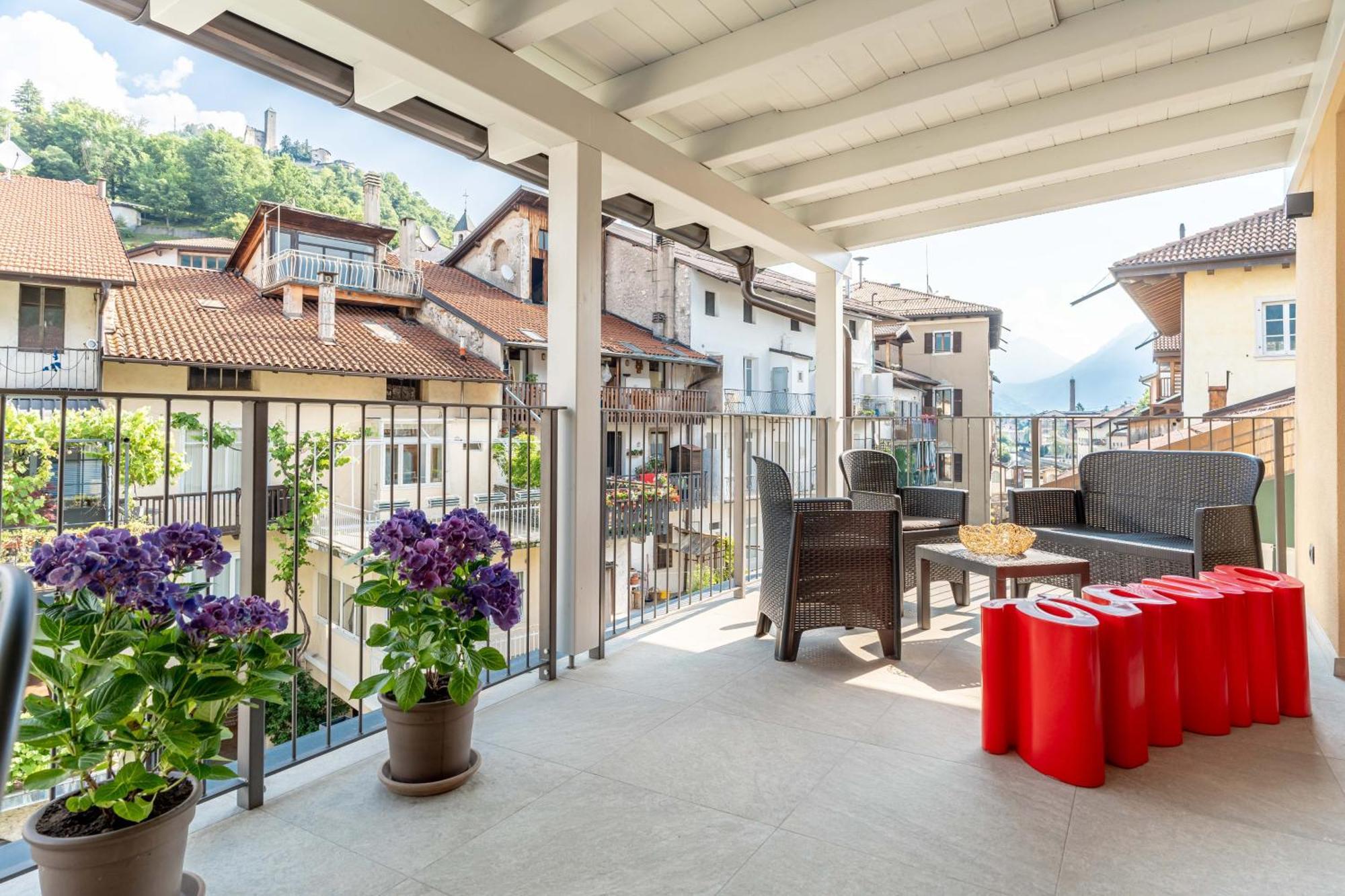 Luxury 2Br W/ River Castle View In Borgo Valsugana Leilighet Eksteriør bilde